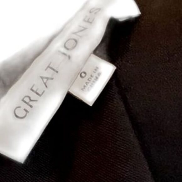 Great Jones Black Contrast Stitch Dress - Picture 7 of 7